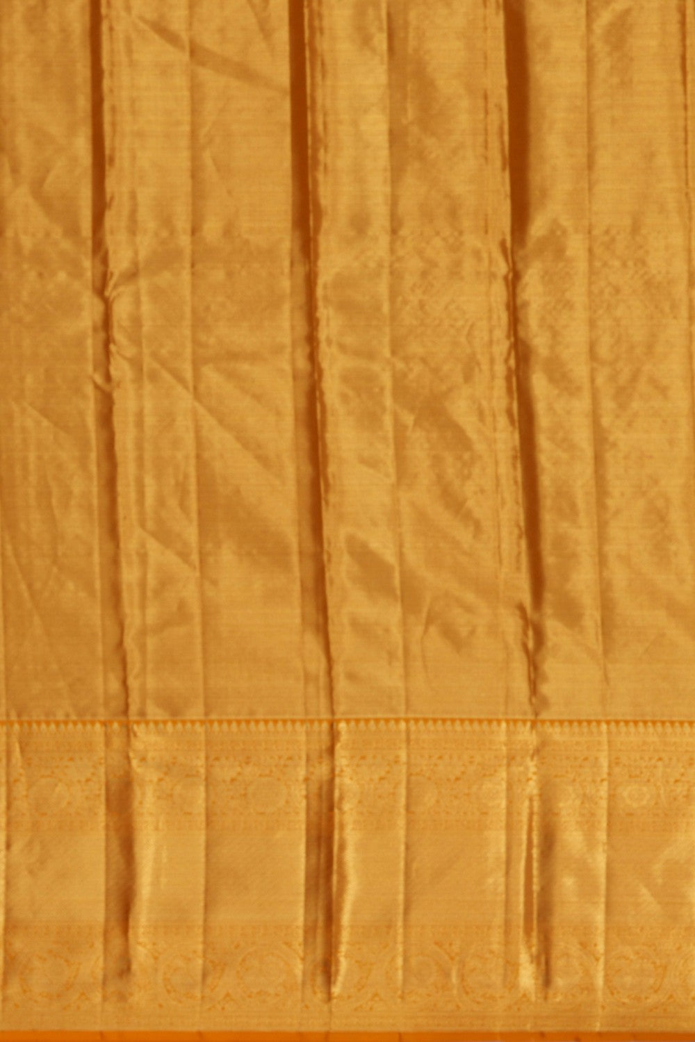 Kanchipattu Tissue Brocade Gold Saree