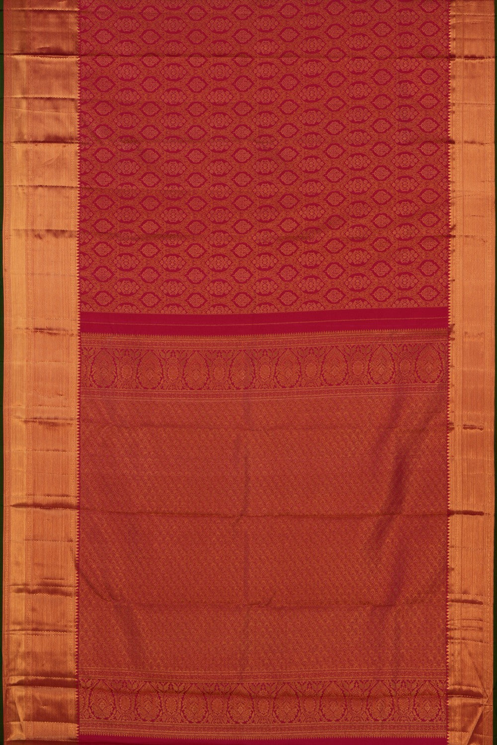 Kanchipattu Brocade Pink Saree