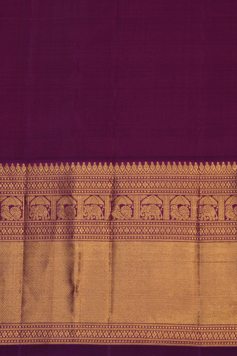 An Ethereal Pearl-White Brocade Saree