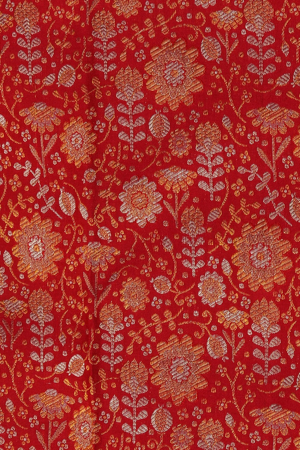 Image of Kanchipattu Pink Brocade Saree