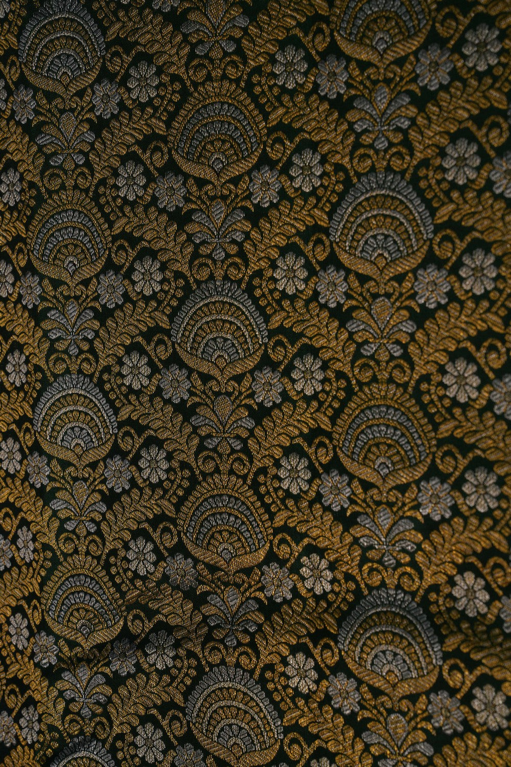 Image of Kanchipattu Green Brocade Saree