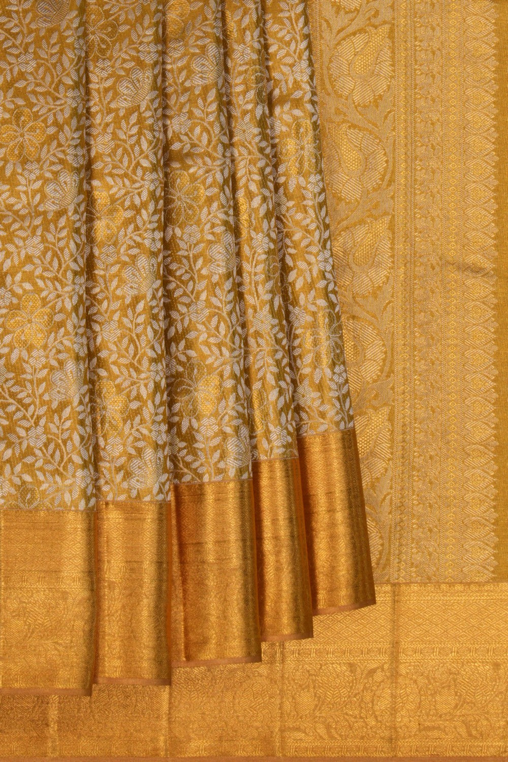 Kanchipattu Gold Brocade Saree