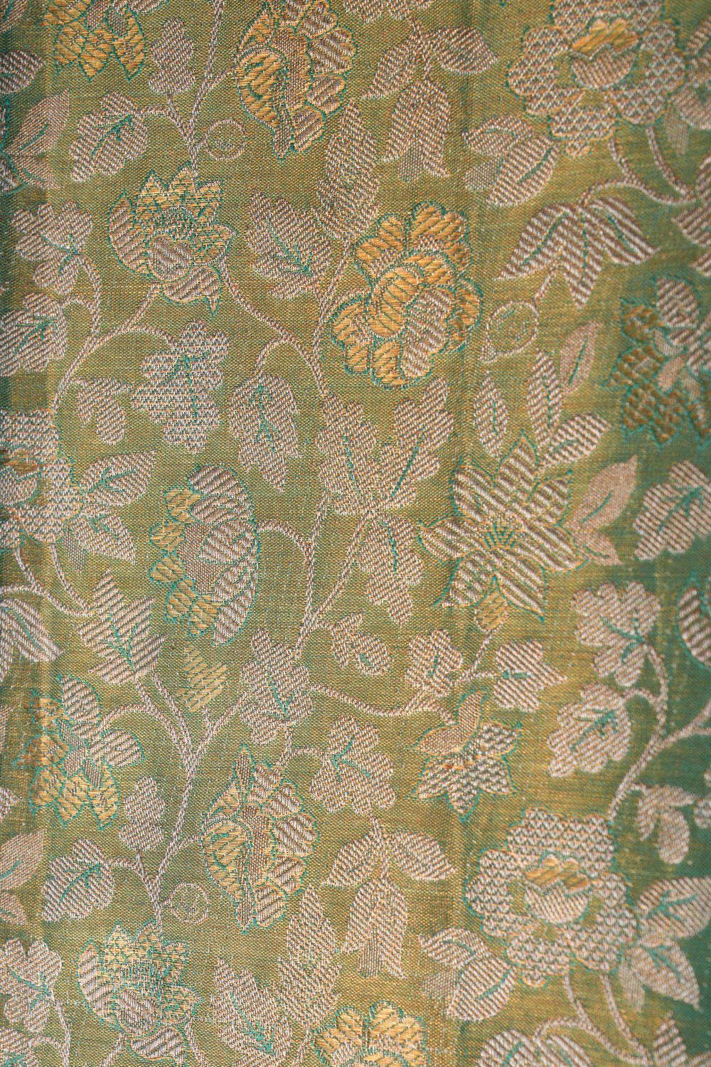 Image of Kanchipattu Green Brocade Saree