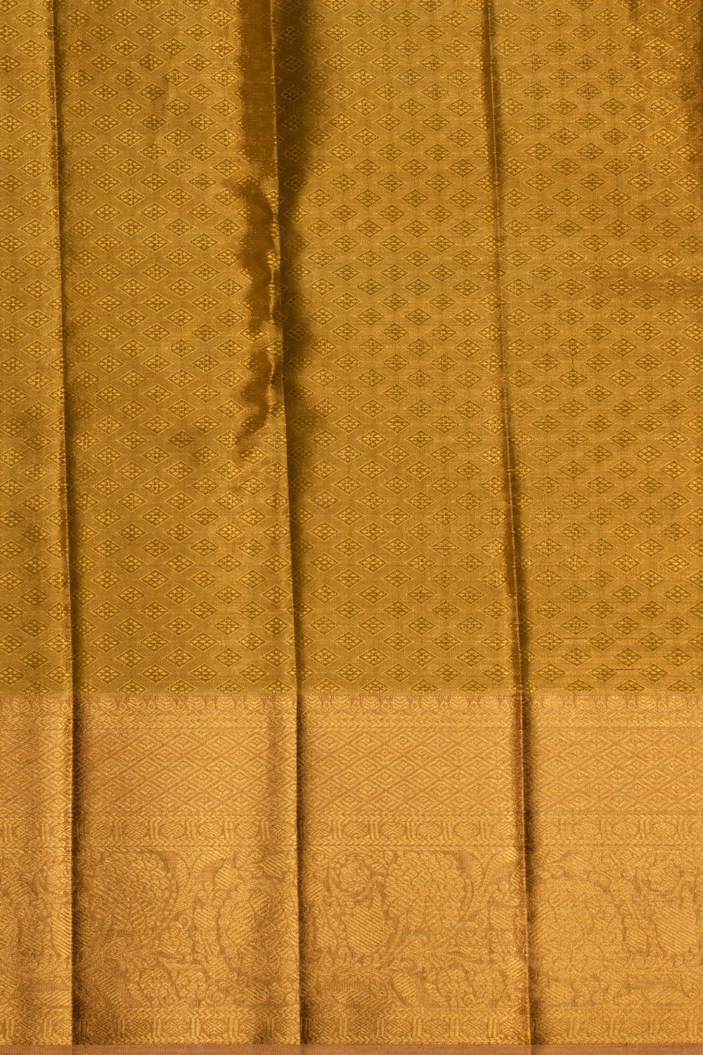 Image of Kanchipattu Gold Brocade Saree