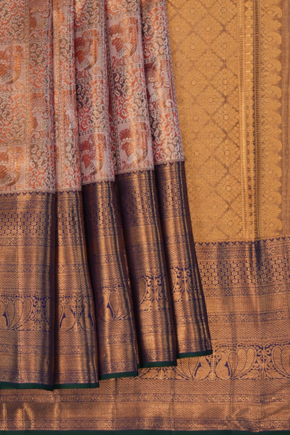 Image of Kanchipattu Tissue Brocade Saree