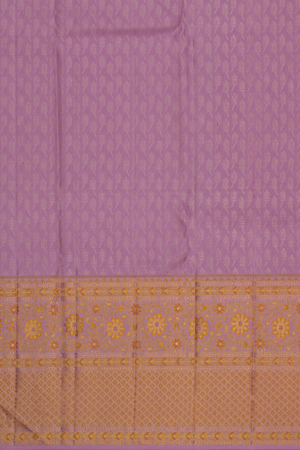 Kanchipattu Brocade Mustard Saree