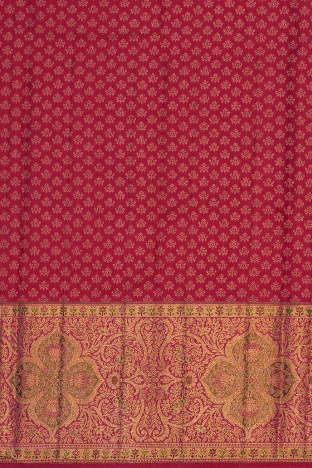 Kanchipattu Brocade Plum Pink Saree