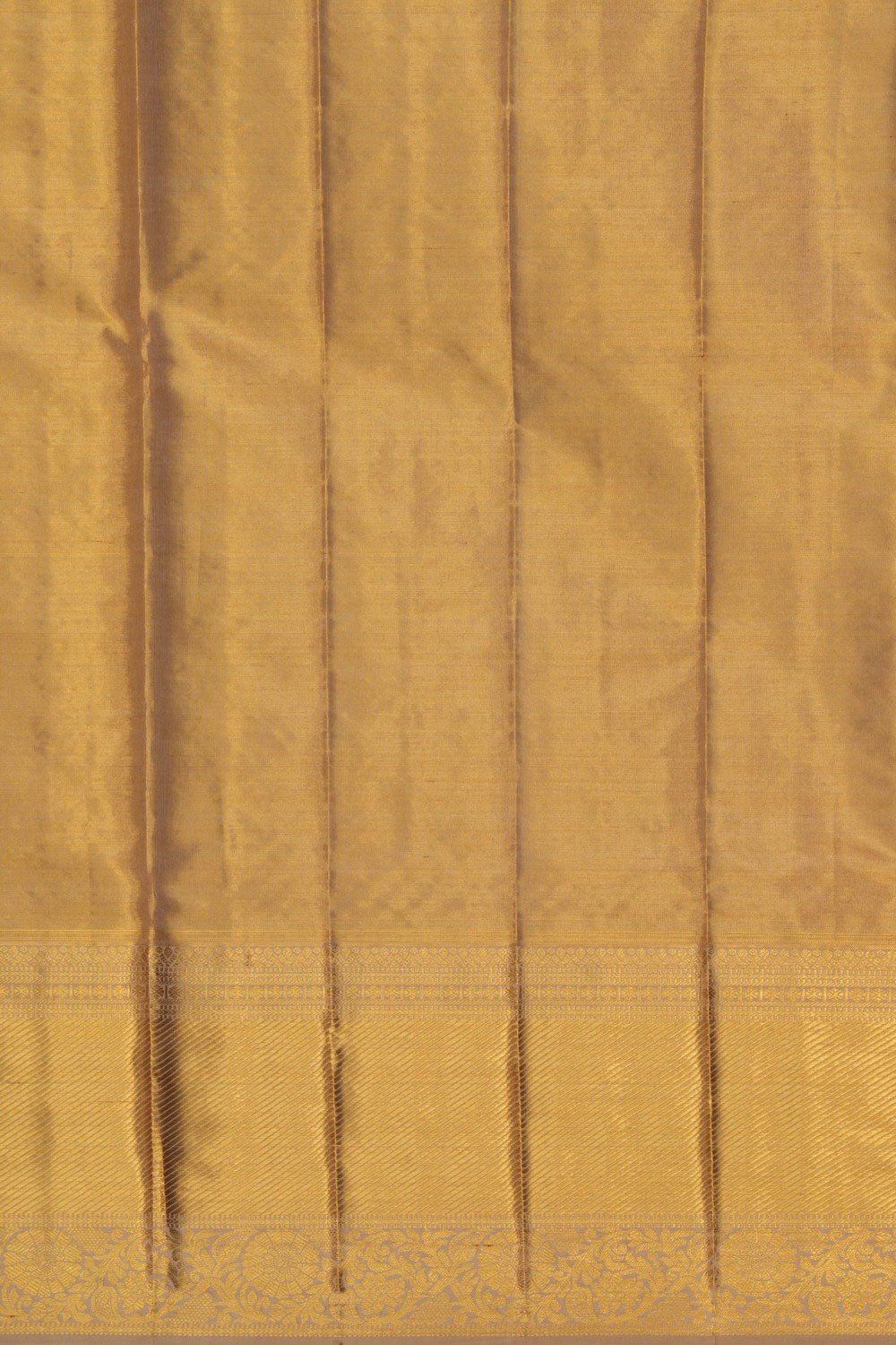 Image of Kanchipattu Brocade Gold Saree