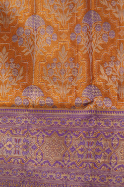 Image of Kanchipattu Brocade Gold Saree