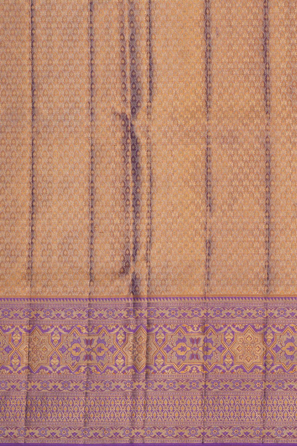 Kanchipattu Brocade Gold Saree