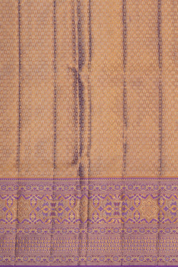 Image of Kanchipattu Brocade Gold Saree