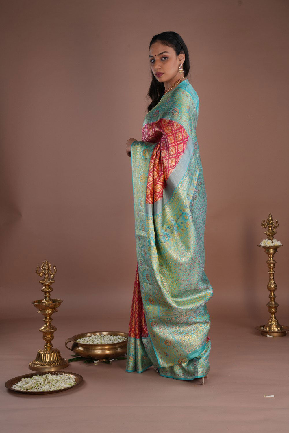 Image of Kanchipattu Brocade Red Saree