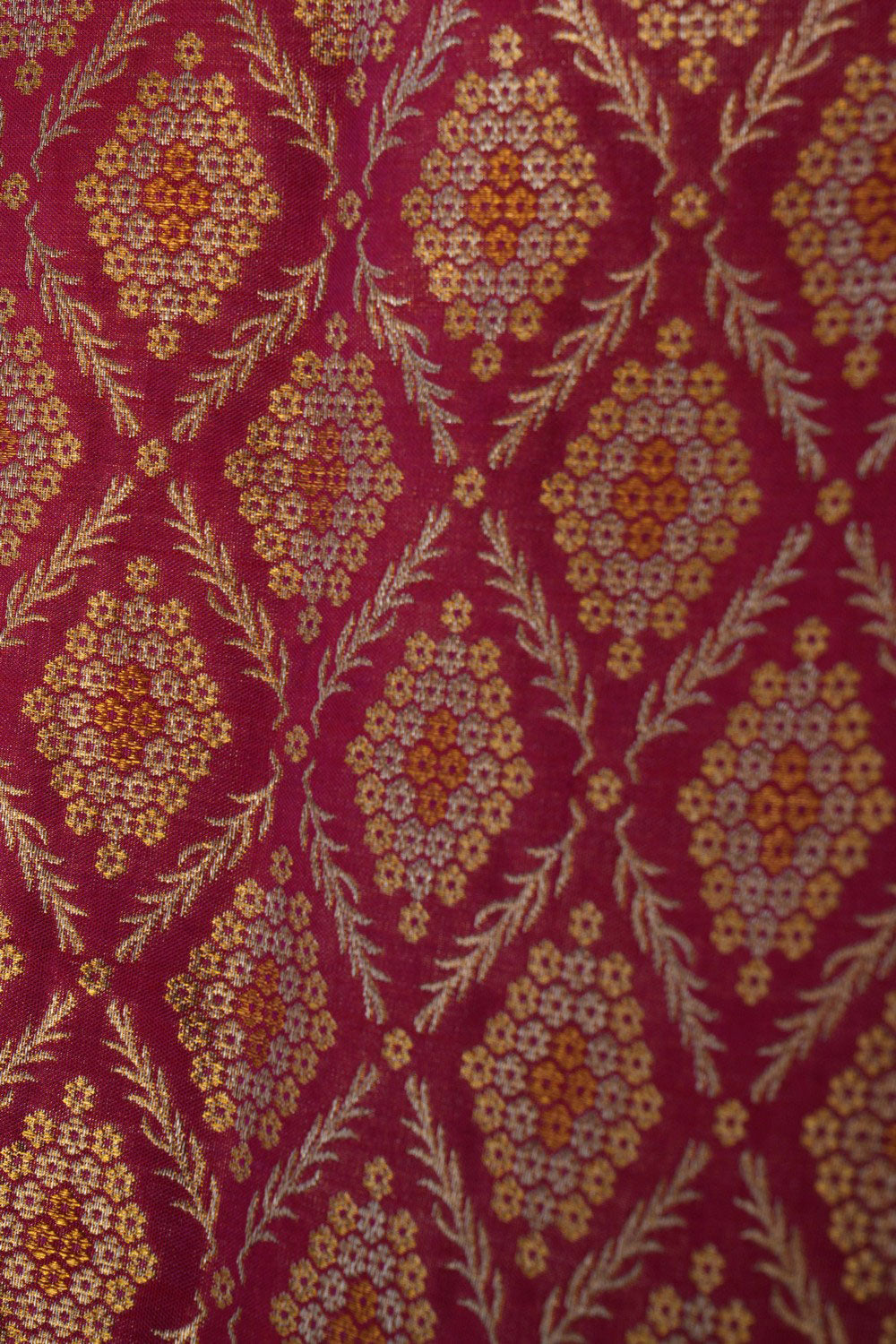 Kanchipattu Brocade Red Saree