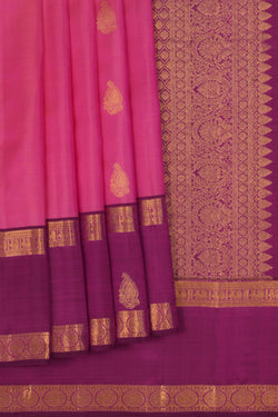 Image of Kanchipattu Pink Saree