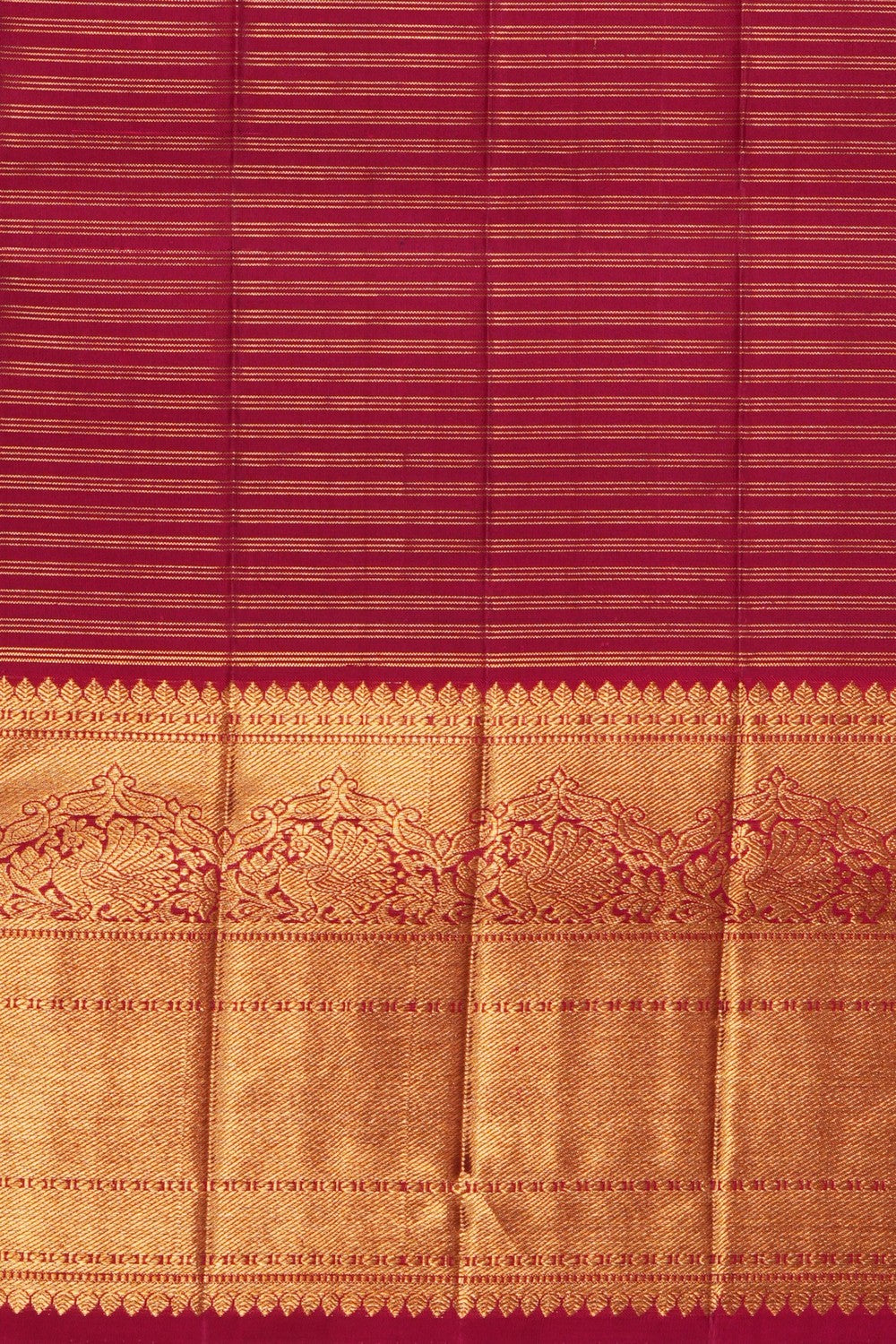 Image of A Sea-Green Kanjivaram Silk Saree