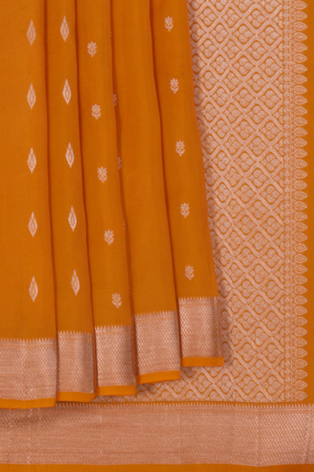 Kanchi Silk Yellow Saree