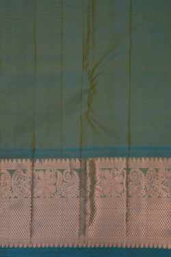 Image of Kanchi Silk Yellow Saree