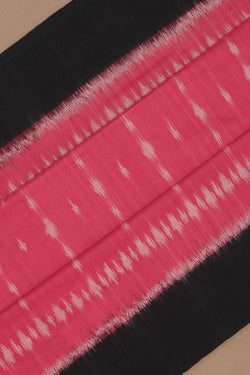 Image of Pochampally Ikat Pink Saree
