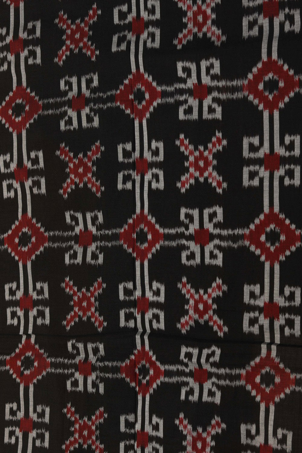 Image of Pochampally Ikat Black Saree