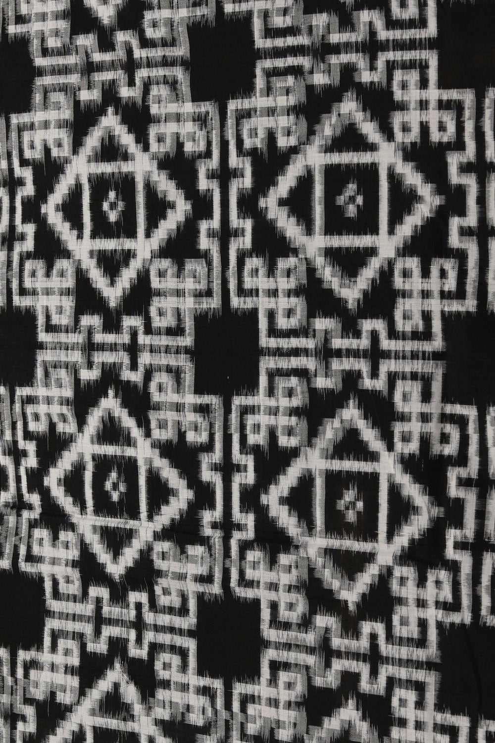 Image of Pochampally Ikat Black Saree