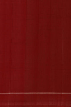 Image of Pochampally Ikat Off-White Saree
