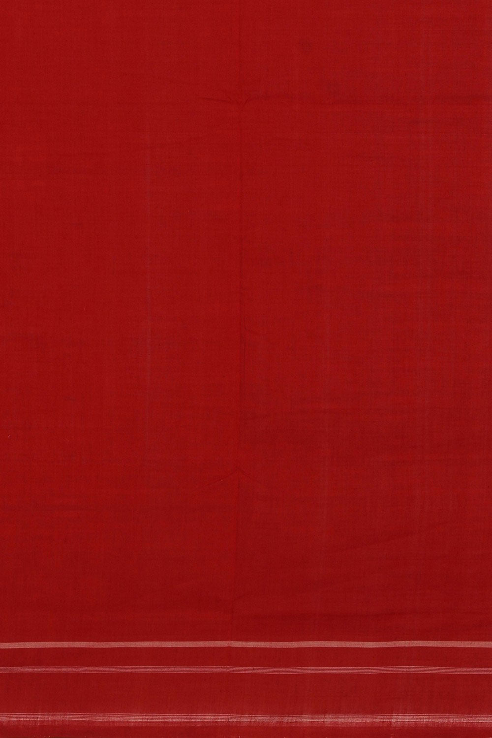 Image of Pochampally Ikat Off-White Saree