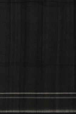 Image of Pochampally Ikat Black Saree