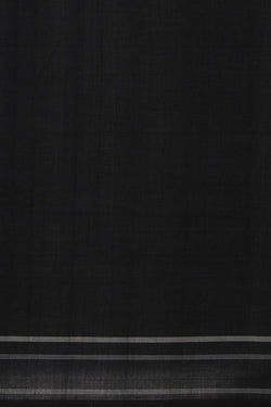 Image of Pochampally Ikat Black Saree