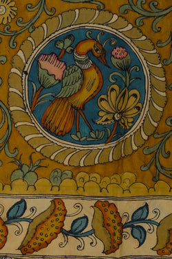 Image of Kalamkari Hand-Painted Dupatta