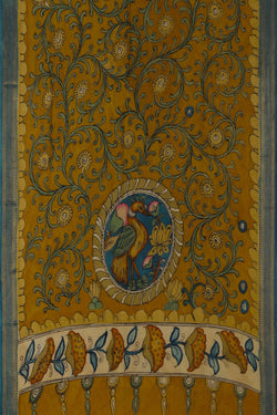 Image of Kalamkari Hand-Painted Dupatta