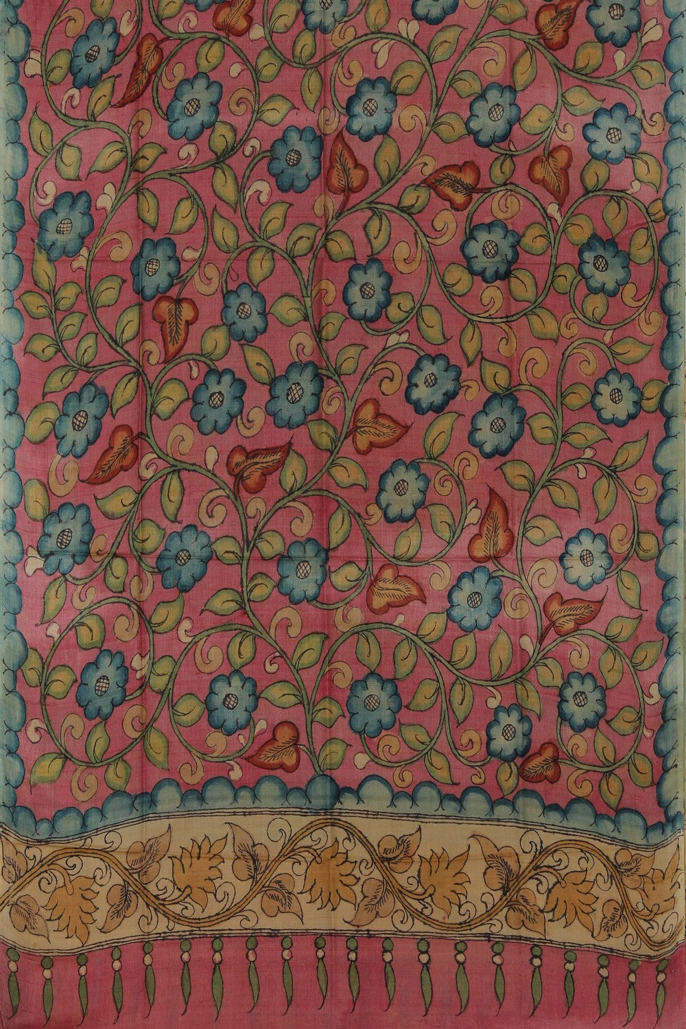Kalamkari Hand-Painted Dupatta