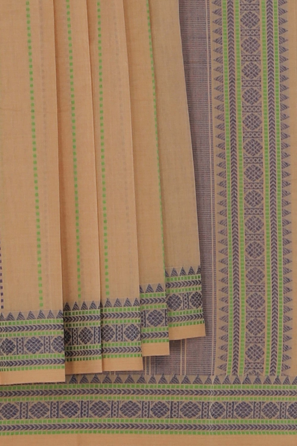 Kanchi Cotton Maroon Saree