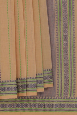 Image of Kanchi Cotton Maroon Saree