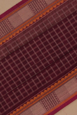 Image of Kanchi Cotton Kattam Saree