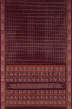 Image of Kanchi Cotton Kattam Saree