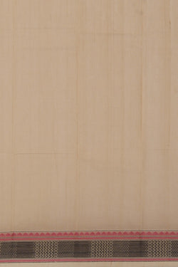 Image of Kanchi Cotton Kattam Off White Saree
