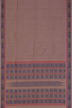 Image of Kanchi Cotton Kattam Saree