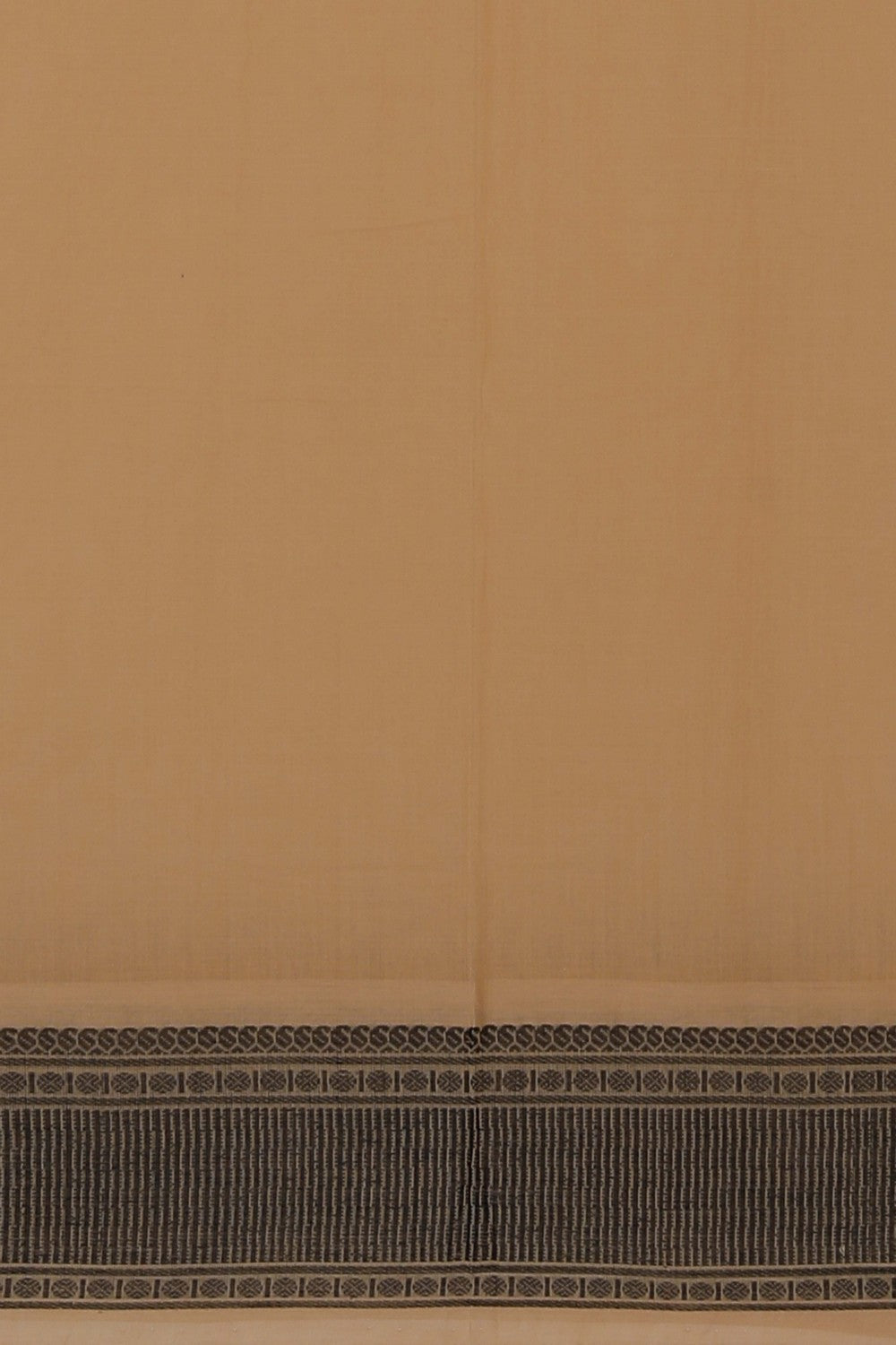 Kanchi Cotton Kattam Beige Saree