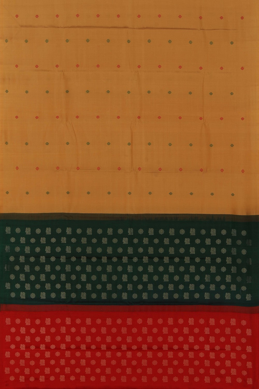 Image of Kanchipuram Silk Beige Saree