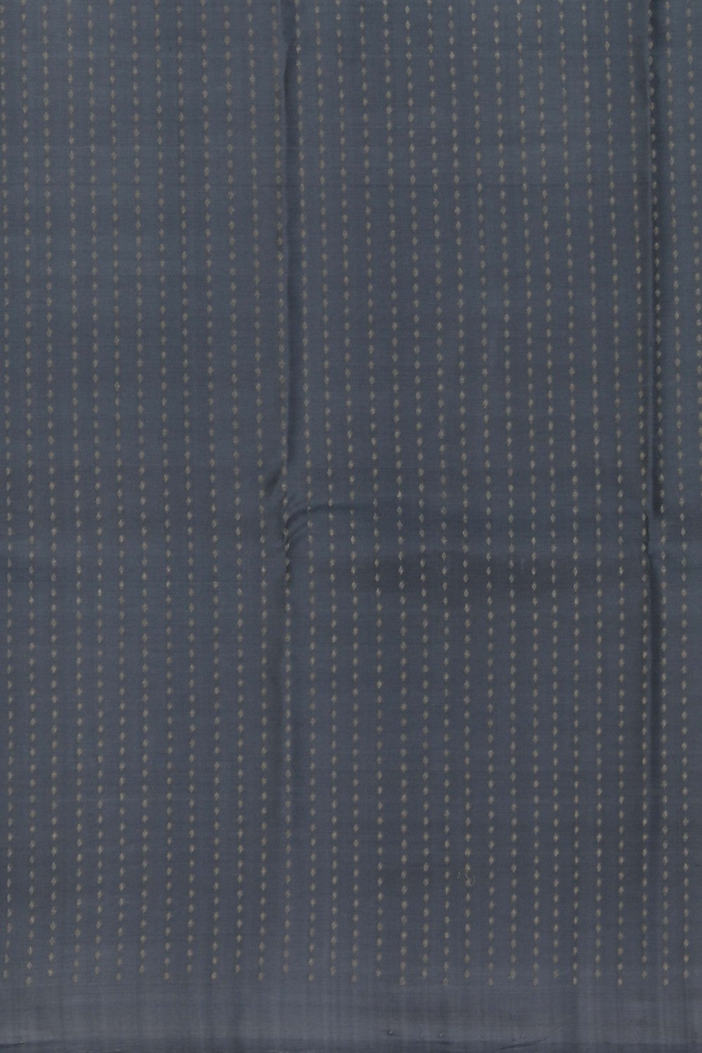 Kanchipuram Silk Smoky Blue Saree