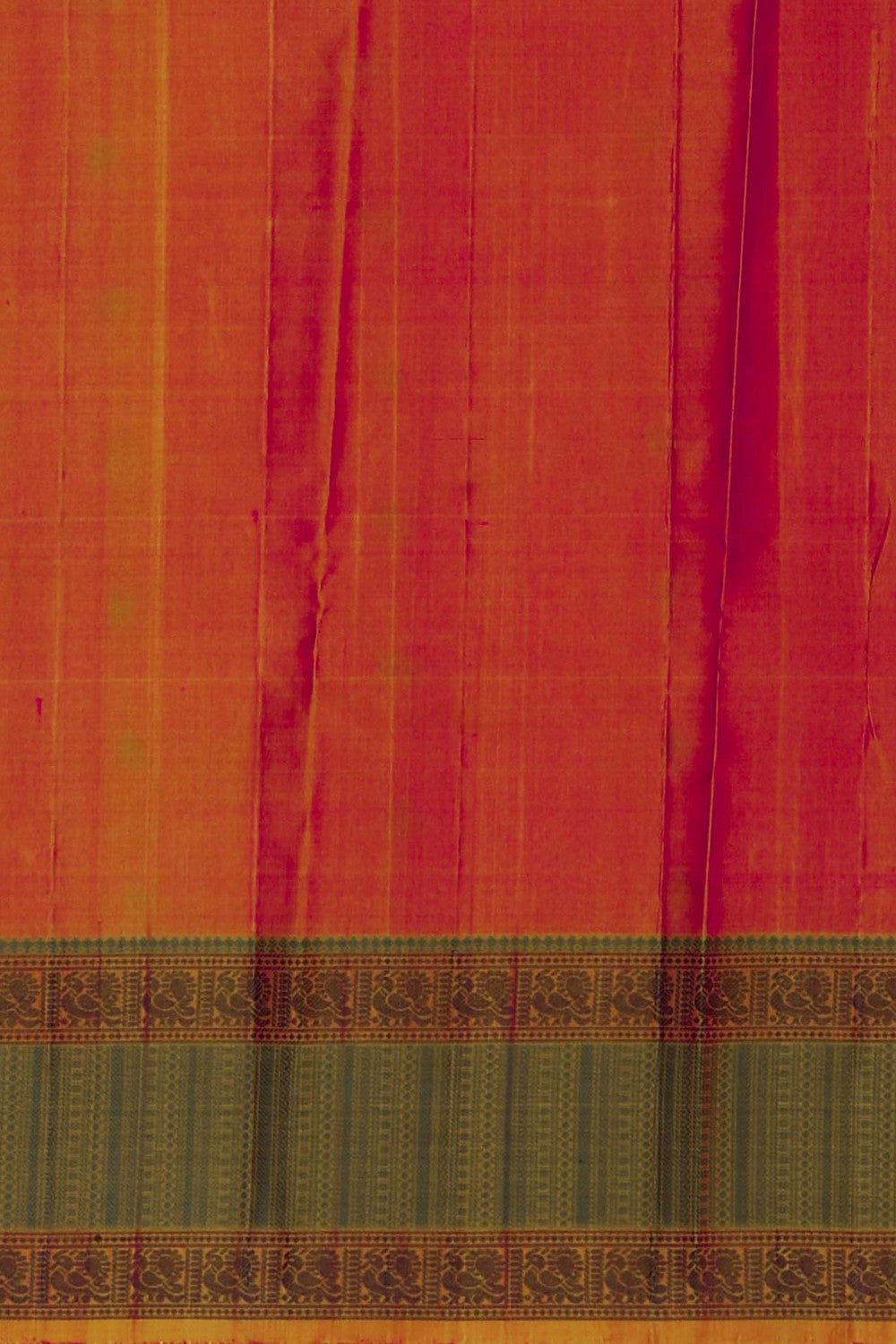 Kanchipuram Silk Magenta Pink Saree