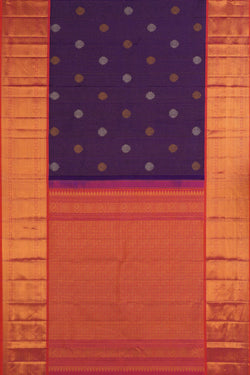Image of Kanchipattu Brocade Purple Saree