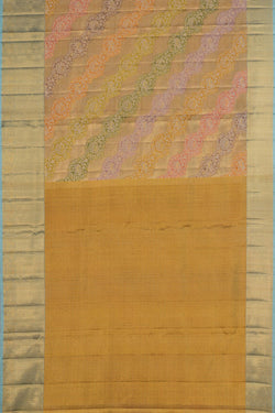 Image of Kanchipattu Brocade Gold Saree