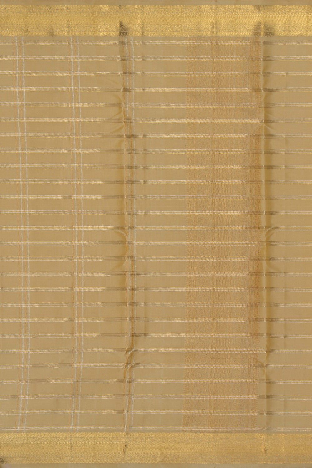 Image of Kanchi Silk Beige Dhoti With Kanduva (8 X 4) 3PCS