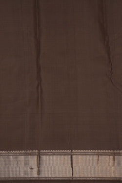 Image of Kanchipuram Silk Grey Saree