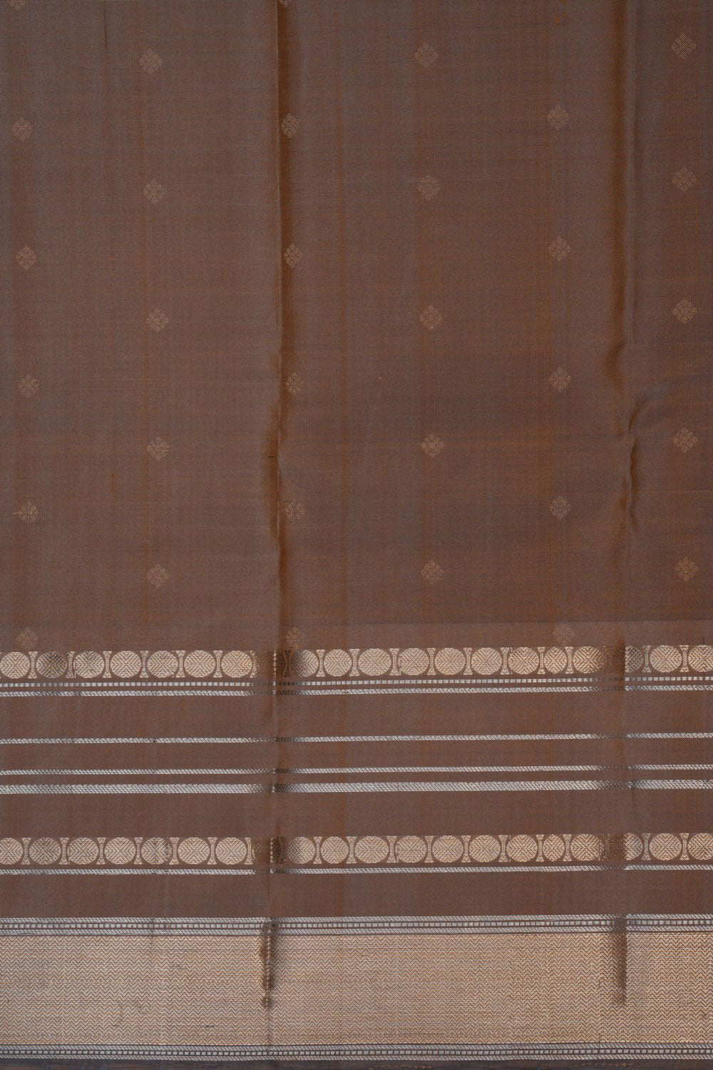 Image of Kanchipuram Silk Yellow Saree