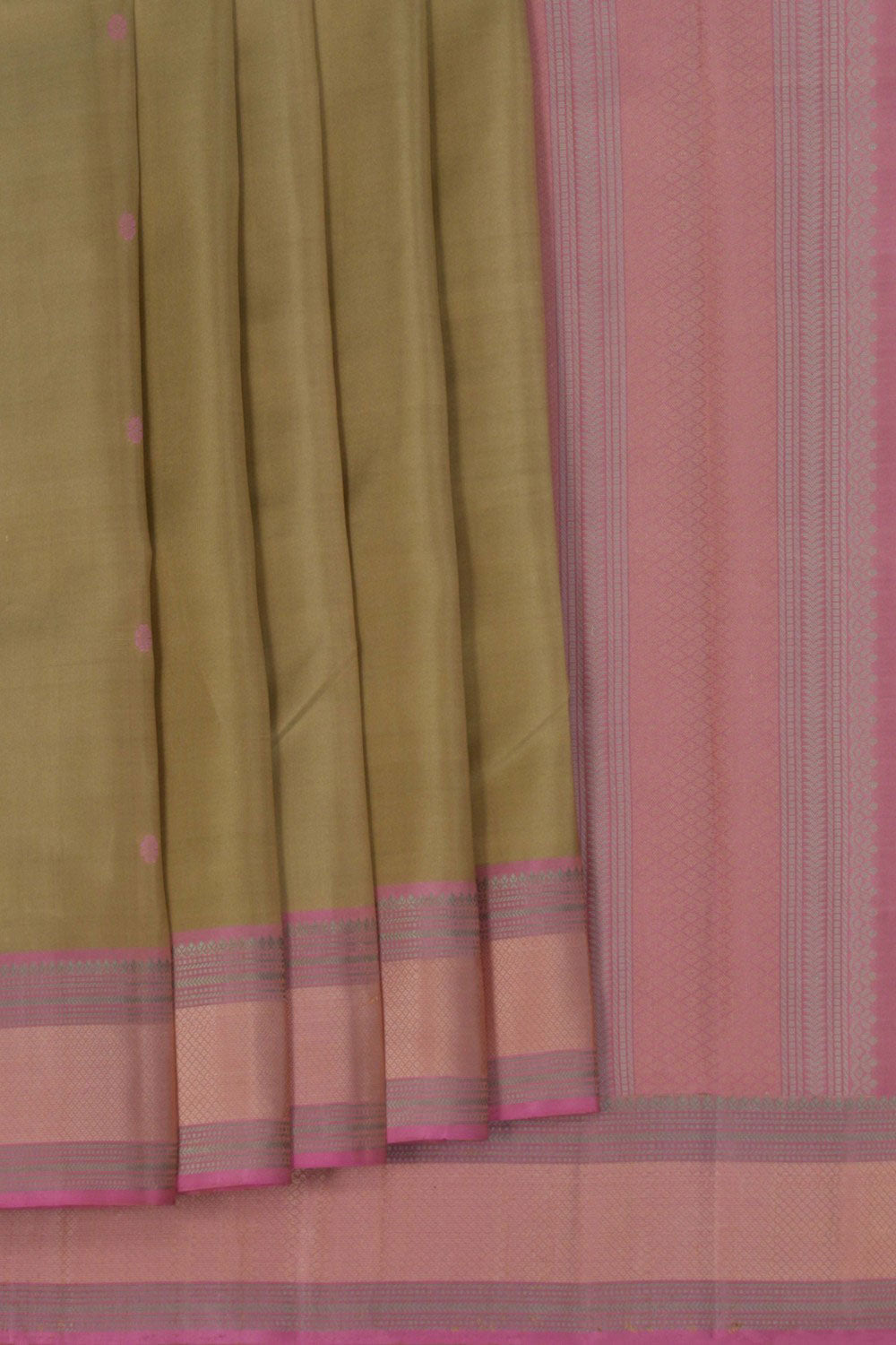 Kanchipuram Silk Sage Green Saree