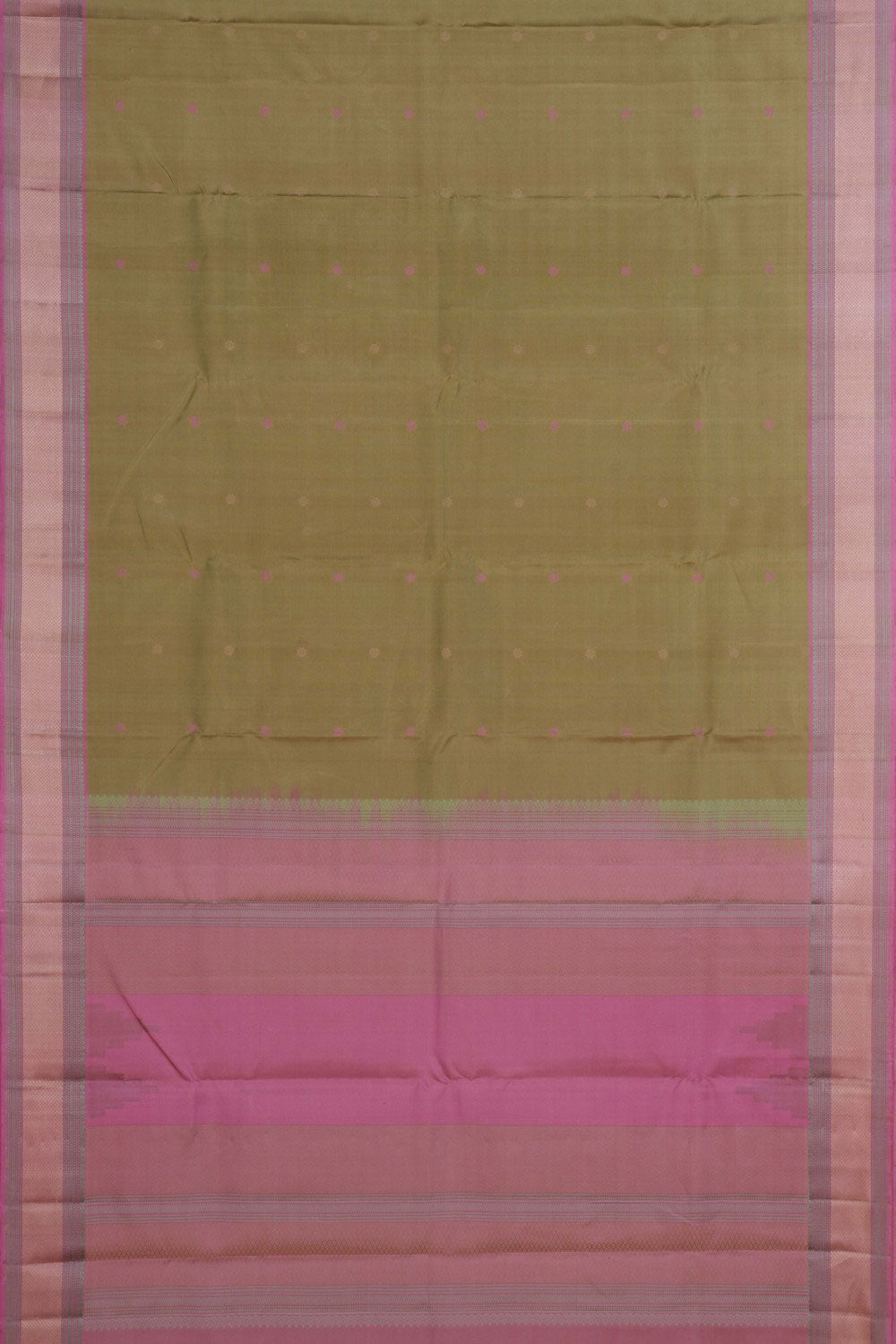 Kanchipuram Silk Sage Green Saree