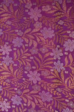 Image of Kanchipuram Silk Regal Purple Saree