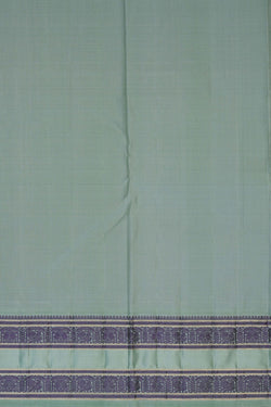 Image of Kanchipuram Kattam Purple Saree